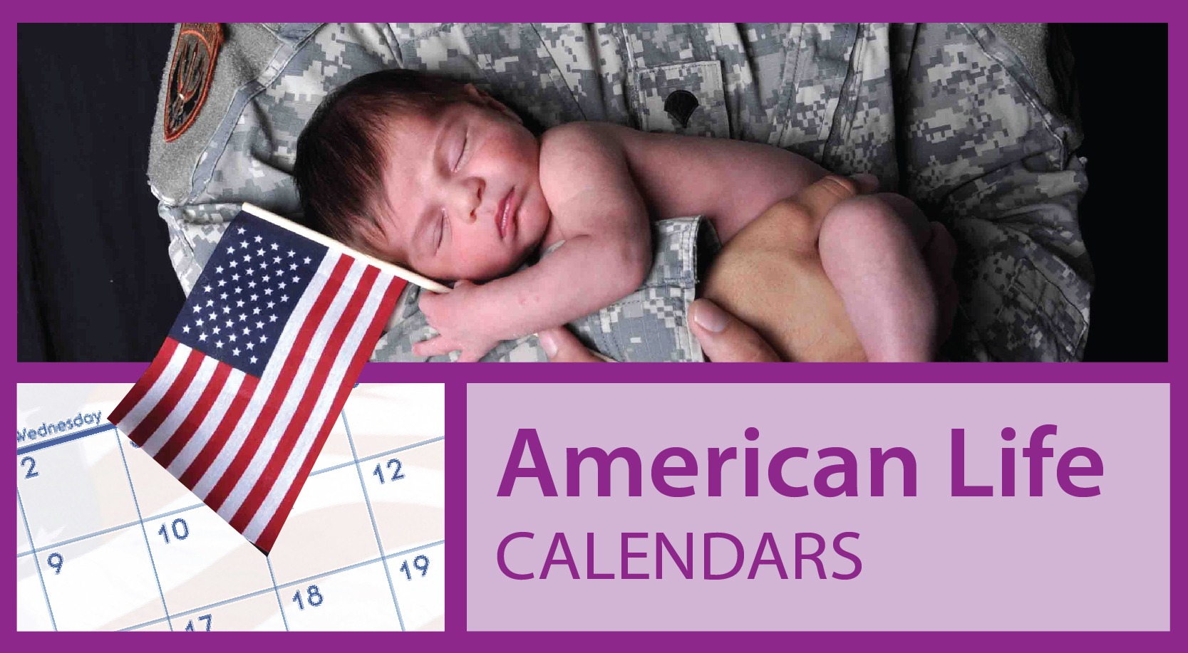 American Life Calendars | Promotional Patriotic Calendars | Custom Military Calendars