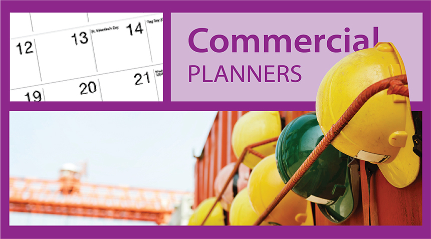 Promotional Commercial Planner Calendars for Business