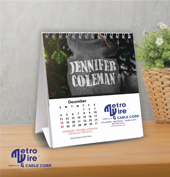 Image Name Personalized Calendar
