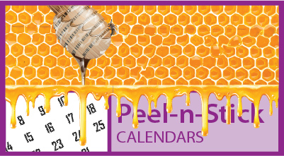 Stick Up Calendars | Press-n-Stick Calendars 