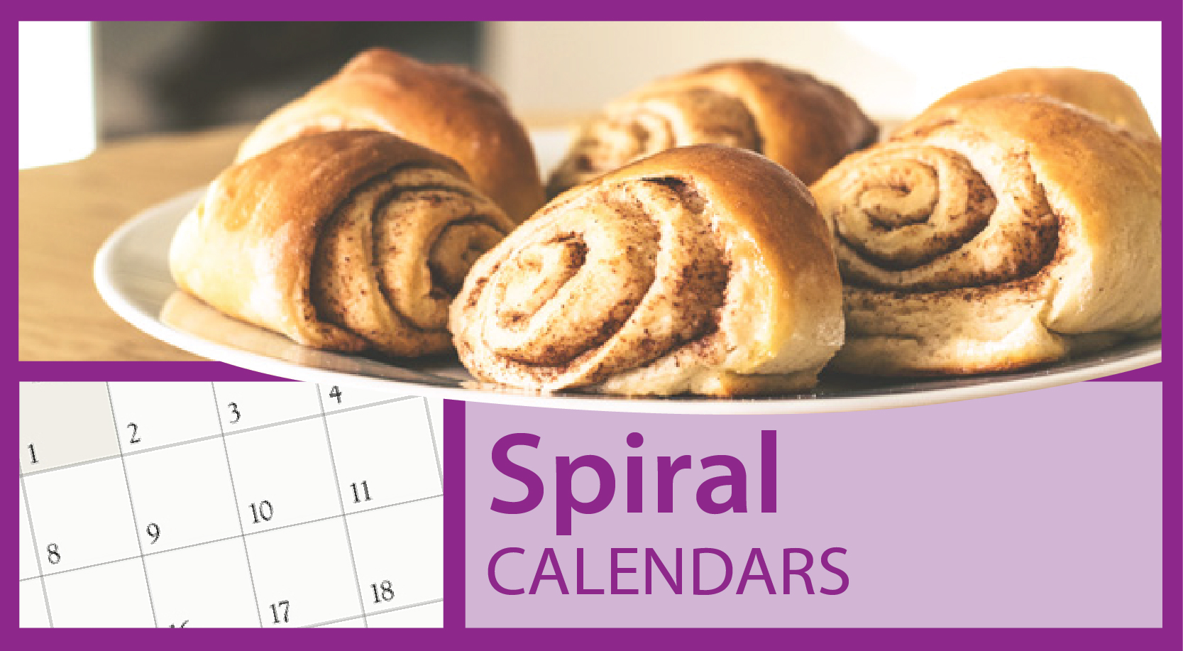Spiral Every Page Imprinted | Custom Spiral Bound Promotional Calendar