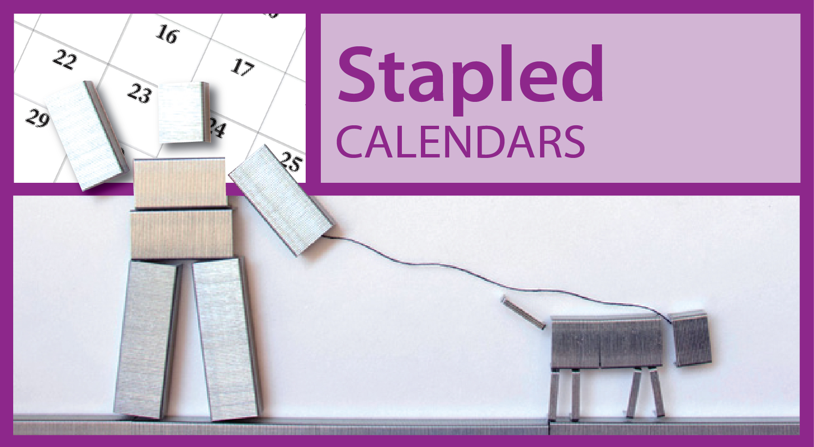 Stapled Wall Calendars | Custom Stapled Appointment Calendars for Business