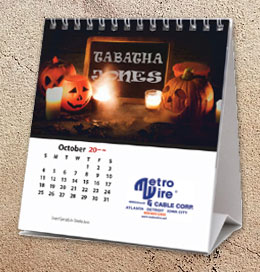 Image Personalized, Small Desk Tent Calendar