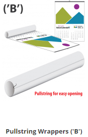 Calendar Pullstring Wrappers / Calendar Wrap B