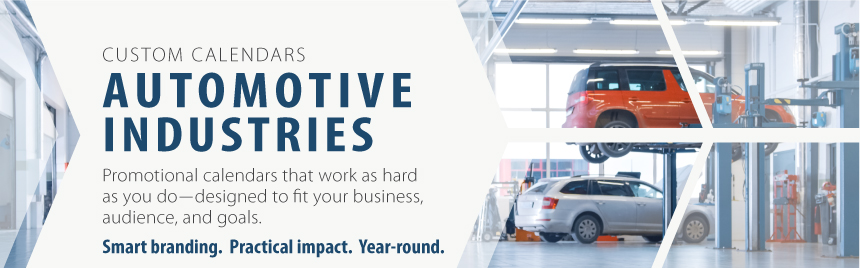 Automotive Industry Calendars | Custom Calendars For Automotive Service