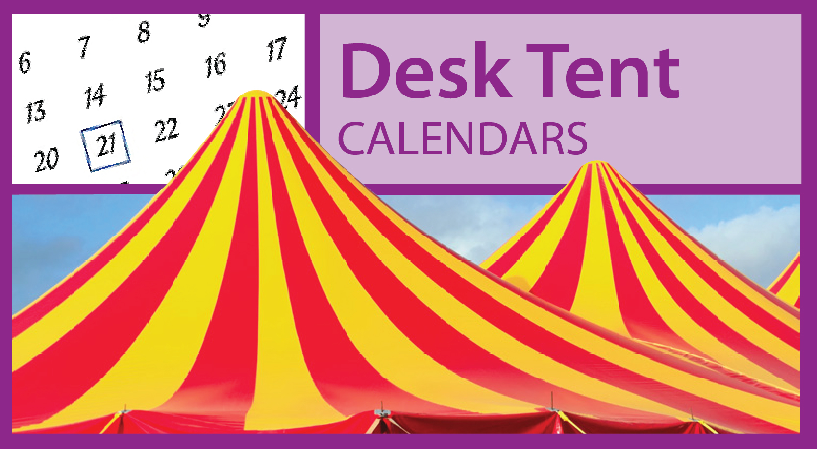 Promotional Desk Tent Calendars