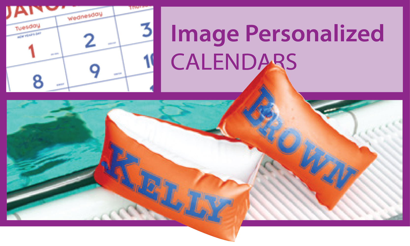 Image Personalized Name Desk Tent Calendars Image Personalized