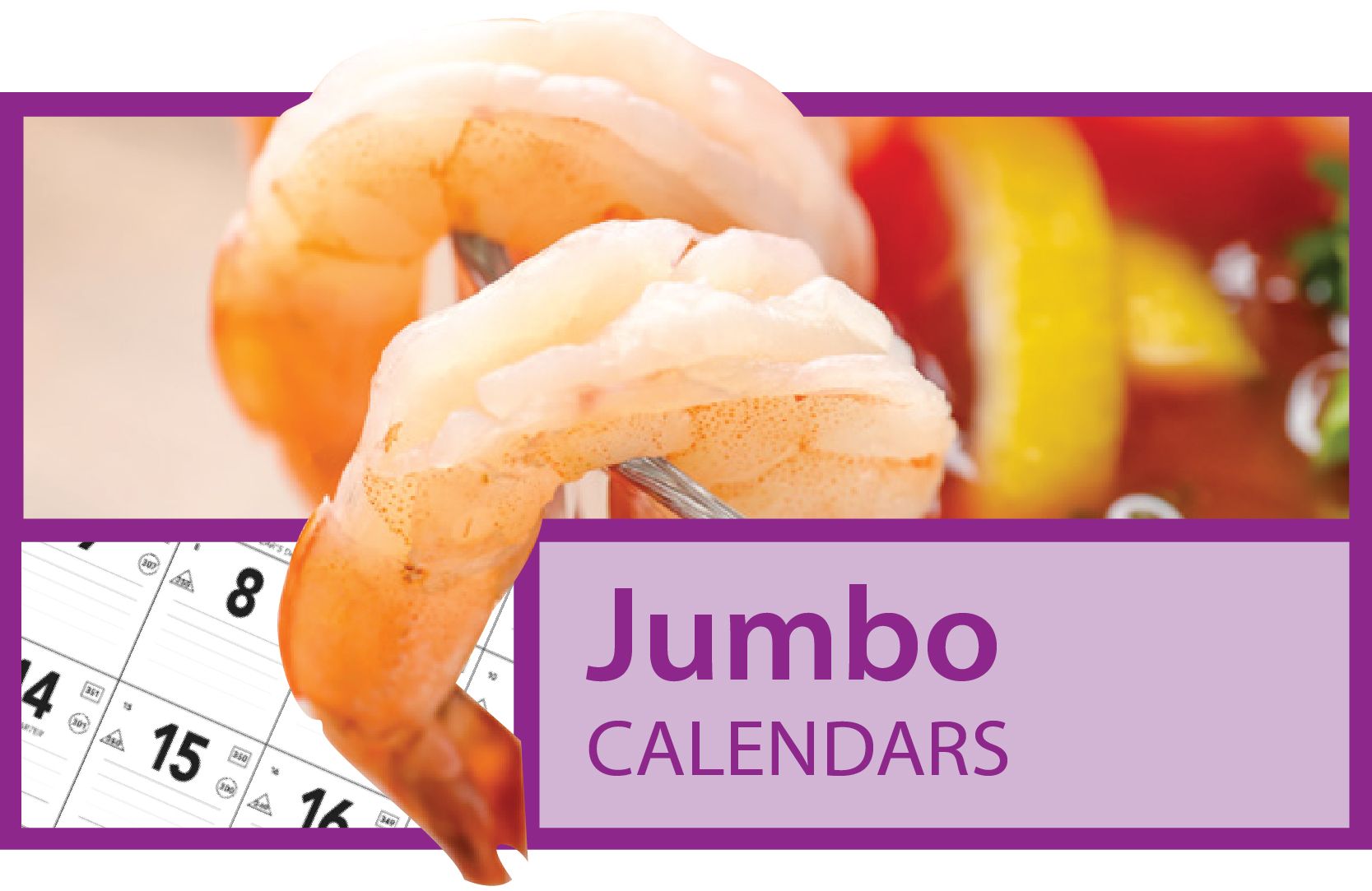 Jumbo Commercial Imprint Calendars for Business