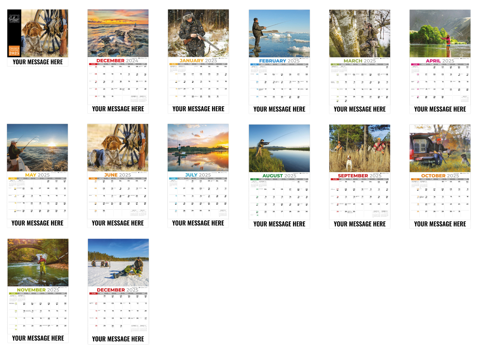 Fishing and Hunting Calendar | ValueCalendars.com Fishing and Hunting Calendar | ValueCalendars.com