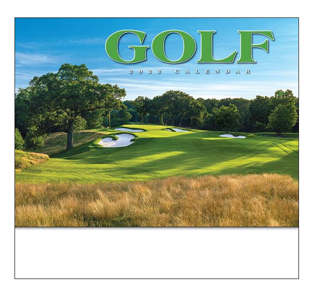 golf calendar card 2021 2021 Golf Calendar 10 7 8 X 18 Staple Bound Drop Ad Imprint Business Calendars golf calendar card 2021