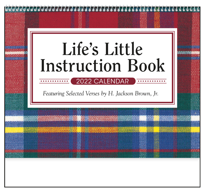 2023 Life's Little Instruction Book Calendar | 11" X 19" Imprinted Spiral Bound; Drop Ad Imprint Calendars