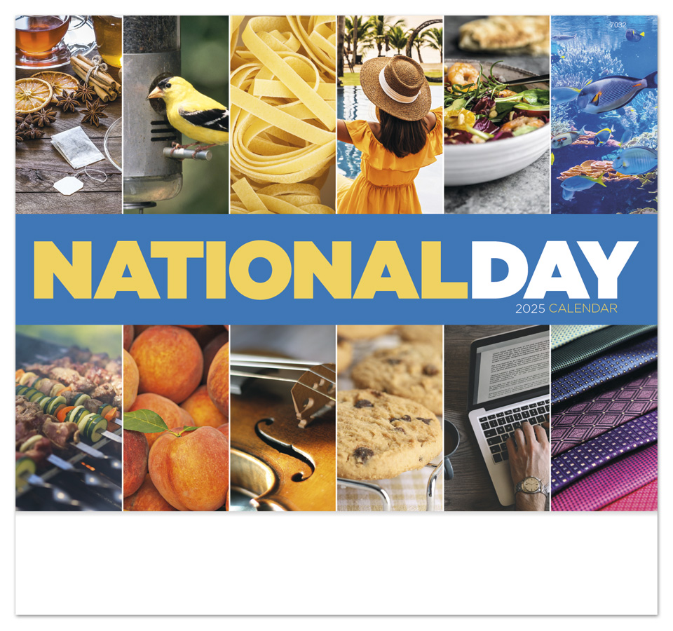 National Day Calendar April 2022 2023 National Day Calendar | 11" X 19" Imprinted National Holiday Image  Calendars