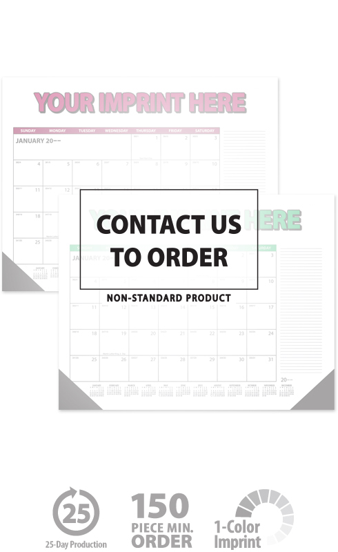 2019 desk pad 12 sheet display a month memo calendar 22 x 17