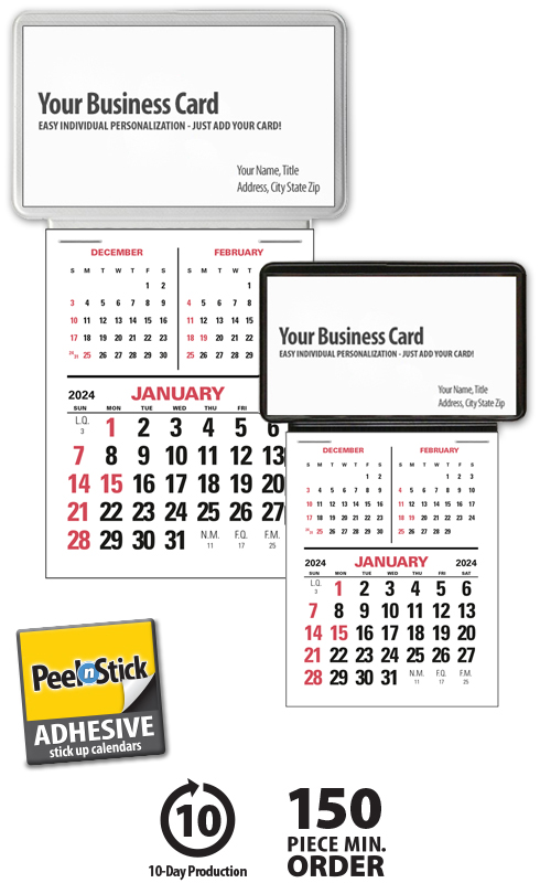 Peel & Stick Business Card Magnets (BLANK)