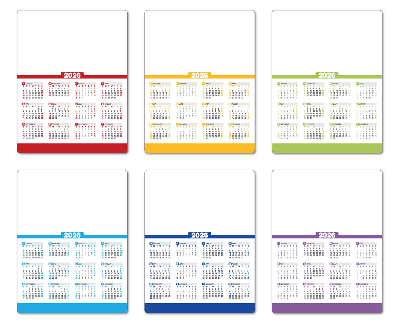 Spark Custom Calendar Magnet 8 5 x 11 (Laminated) ValueCalendars com