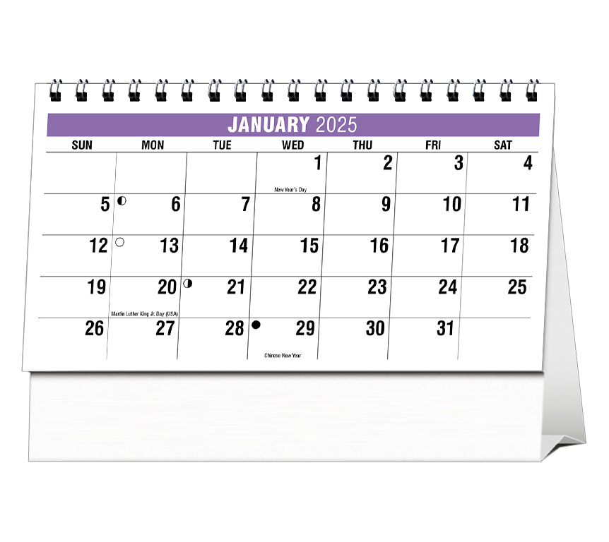 Classic Cars Desk Calendar
