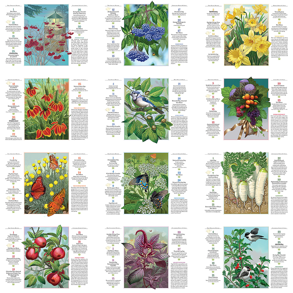 Old Farmers Almanac Planting Calendar Customize and Print