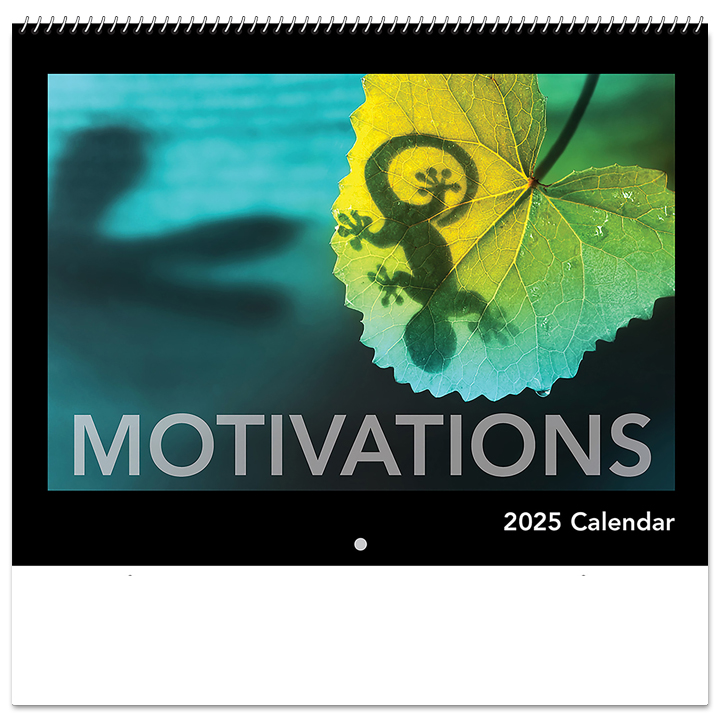 2024 Motivational (Spiral) Calendar 101/2" x 181/4" Spiral Bound