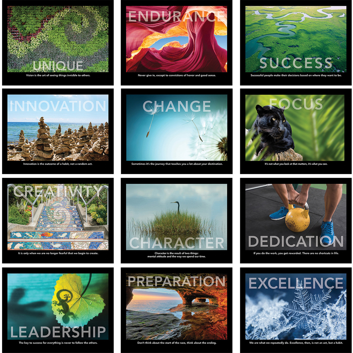 2025 Motivational Calendar 101/2" x 181/4" Personalized Staple