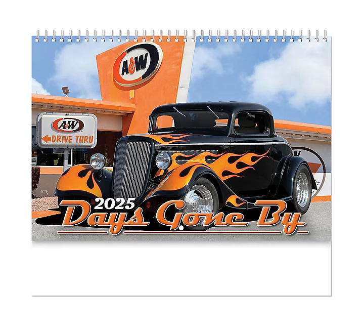 Days Gone By Spiral Wall Calendar