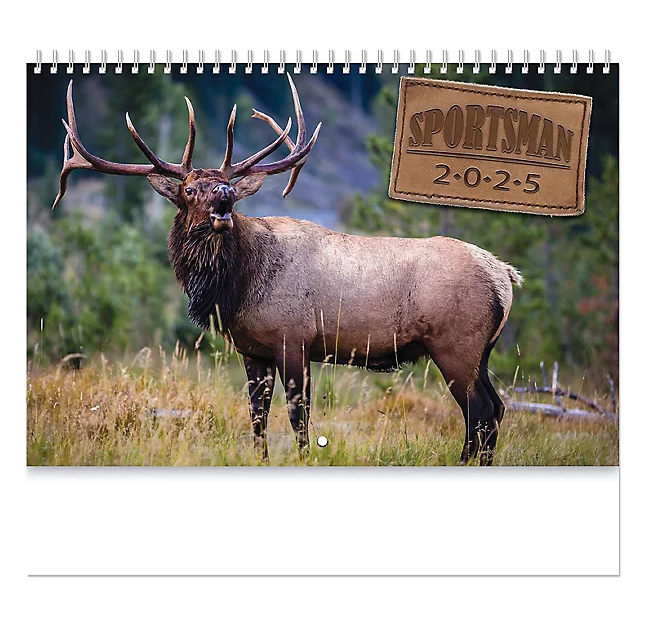 Sportsman Spiral Wall Calendar