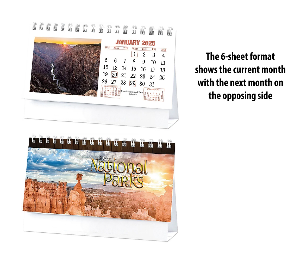 national-parks-6-sheet-desk-calendar-valuecalendars