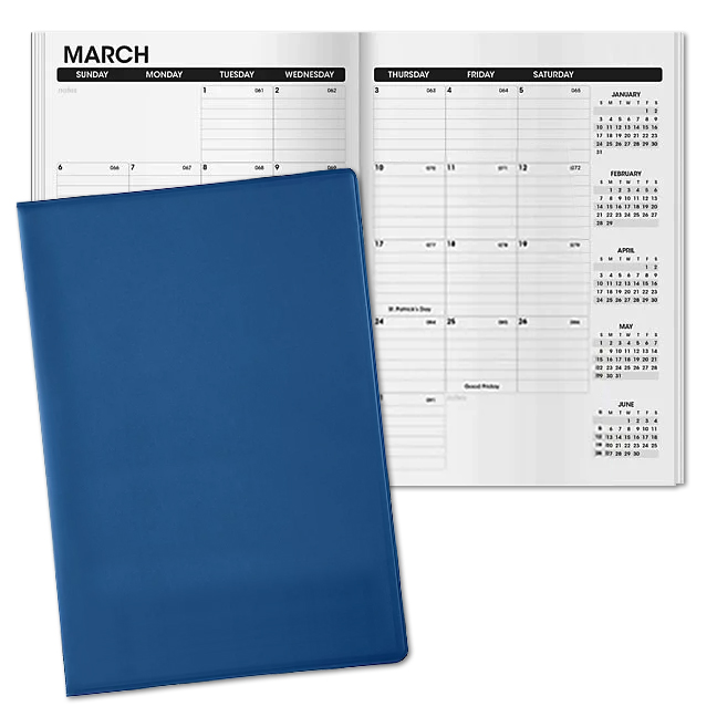 2025 Lexington 7X10 Monthly Planner 7" x 10" Custom Promotional