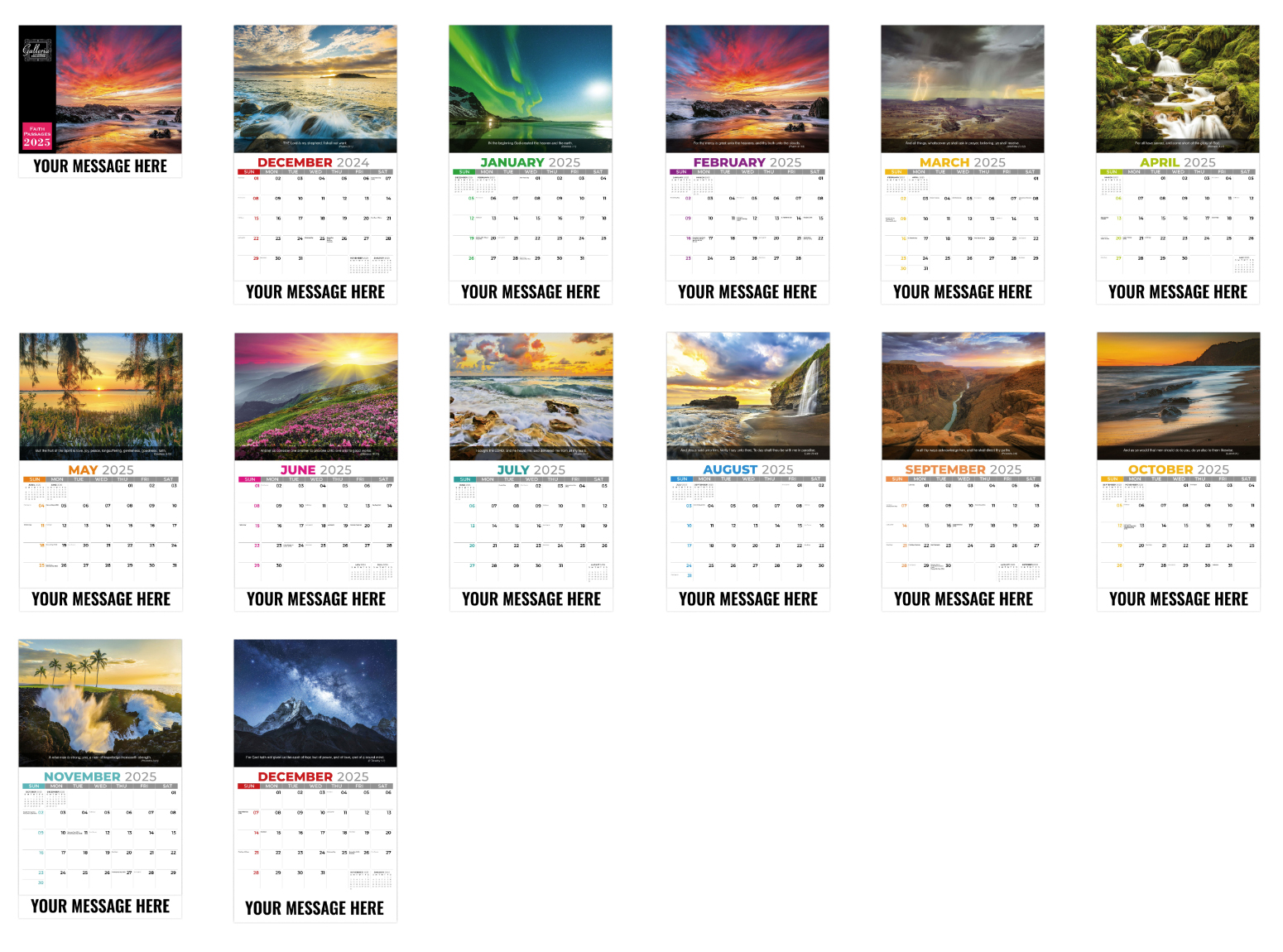 Faith Passages Calendar