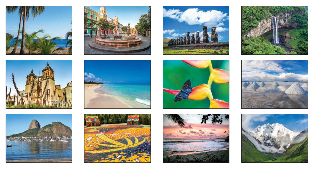 2022 Vistas Hermosa's (Spiral) Wall Calendar 107/8" x 18" Custom