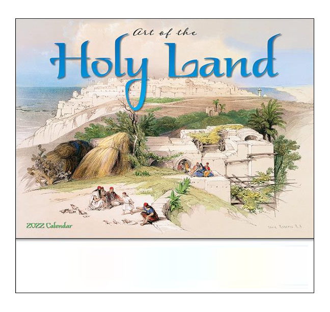 2022 Art of the Holy Land (Universal) Promotional Wall Calendar 107/