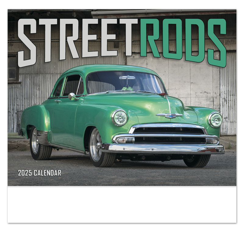 2022 Street Rod Fever Promotional Wall Calendar 107/8
