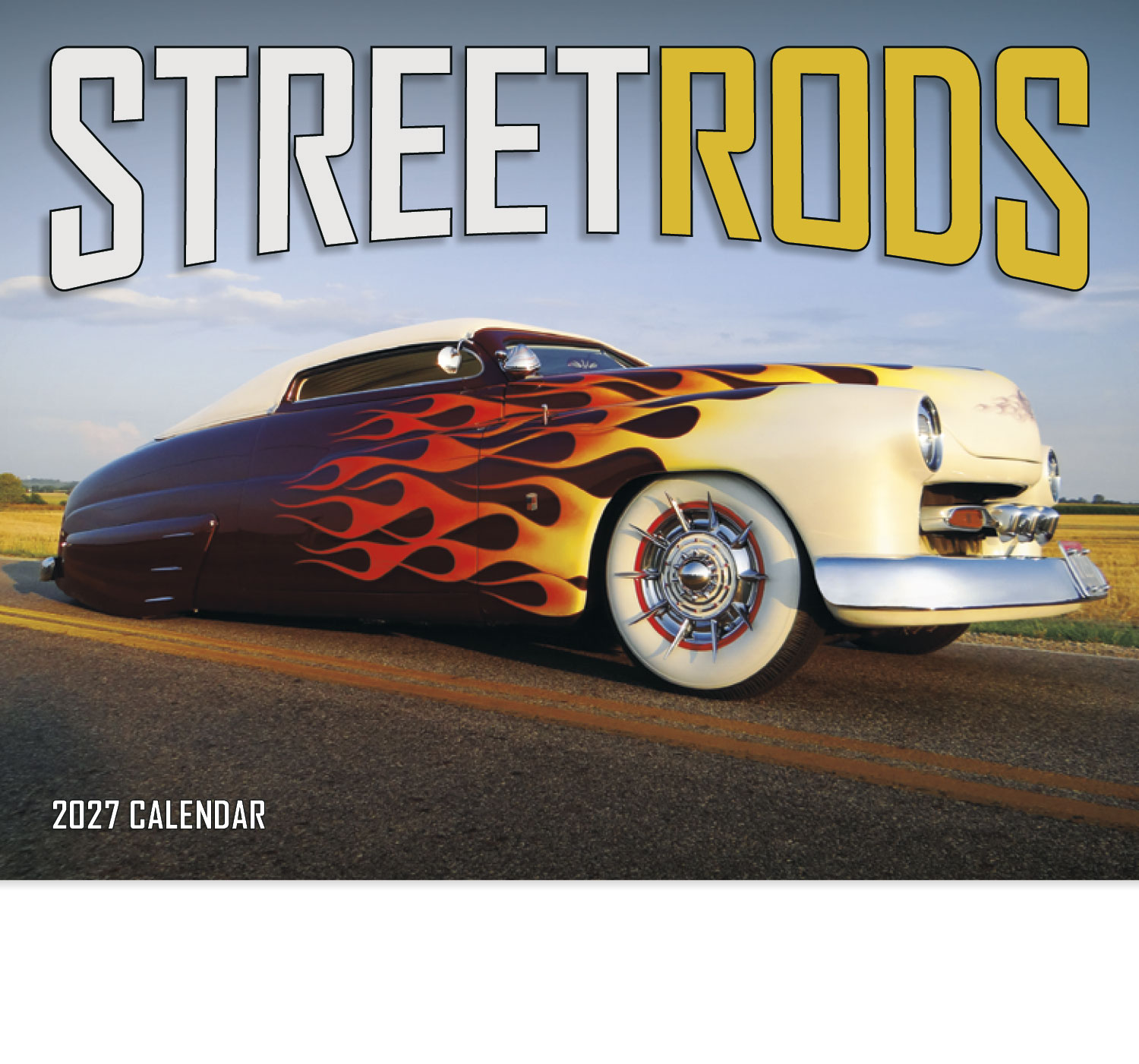 2023 Street Rod Fever Promotional Wall Calendar 10 7 8 X 18 Staple 