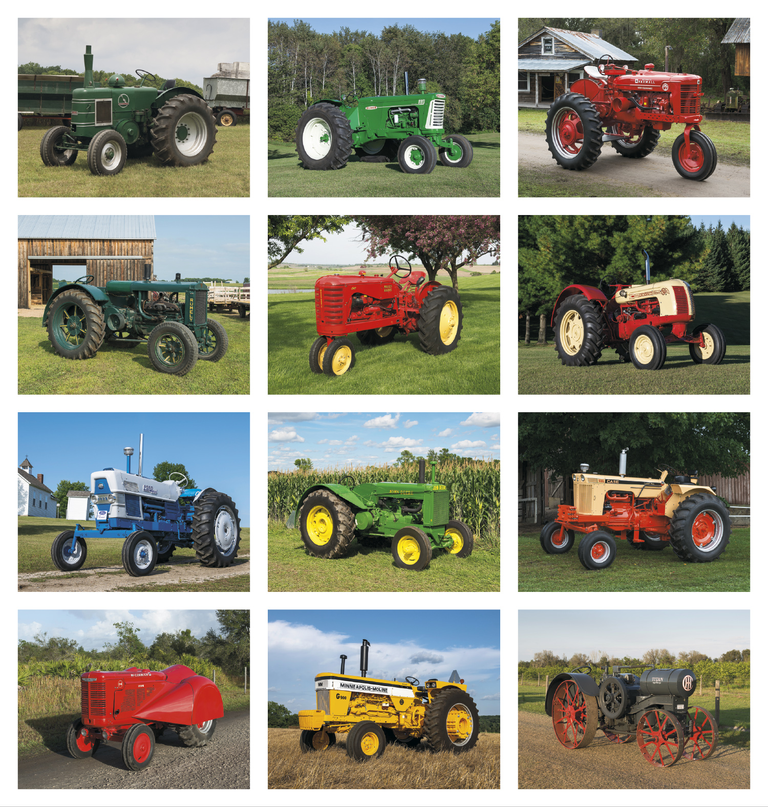 Caterpillar Tractor Calendars 2024