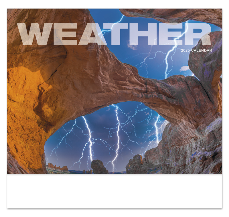 2024 Weather Almanac Promotional Wall Calendar 107/8" x 18