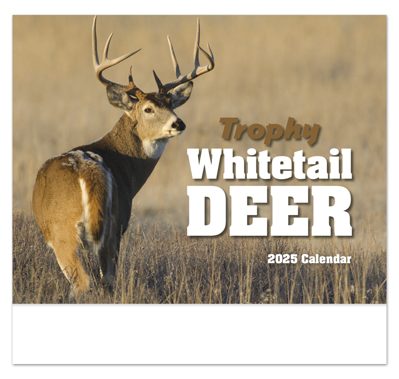 2024 Trophy Whitetails Promotional Wall Calendar | 10-7/8