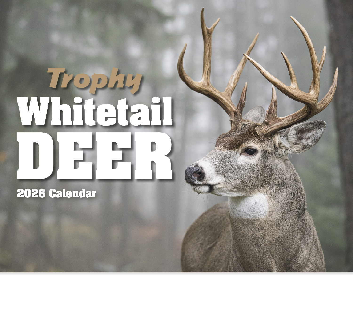 2024 Trophy Whitetails Promotional Wall Calendar | 10-7/8