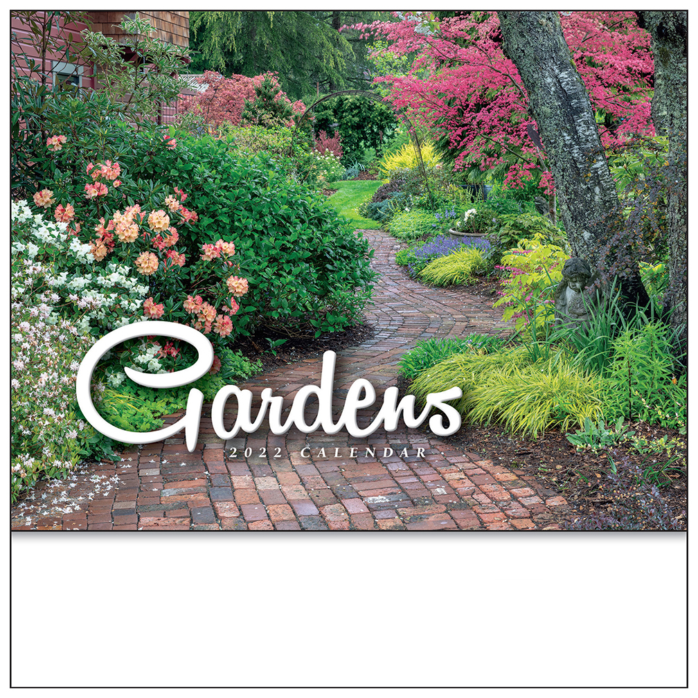 Gardens Mini Wall Calendar