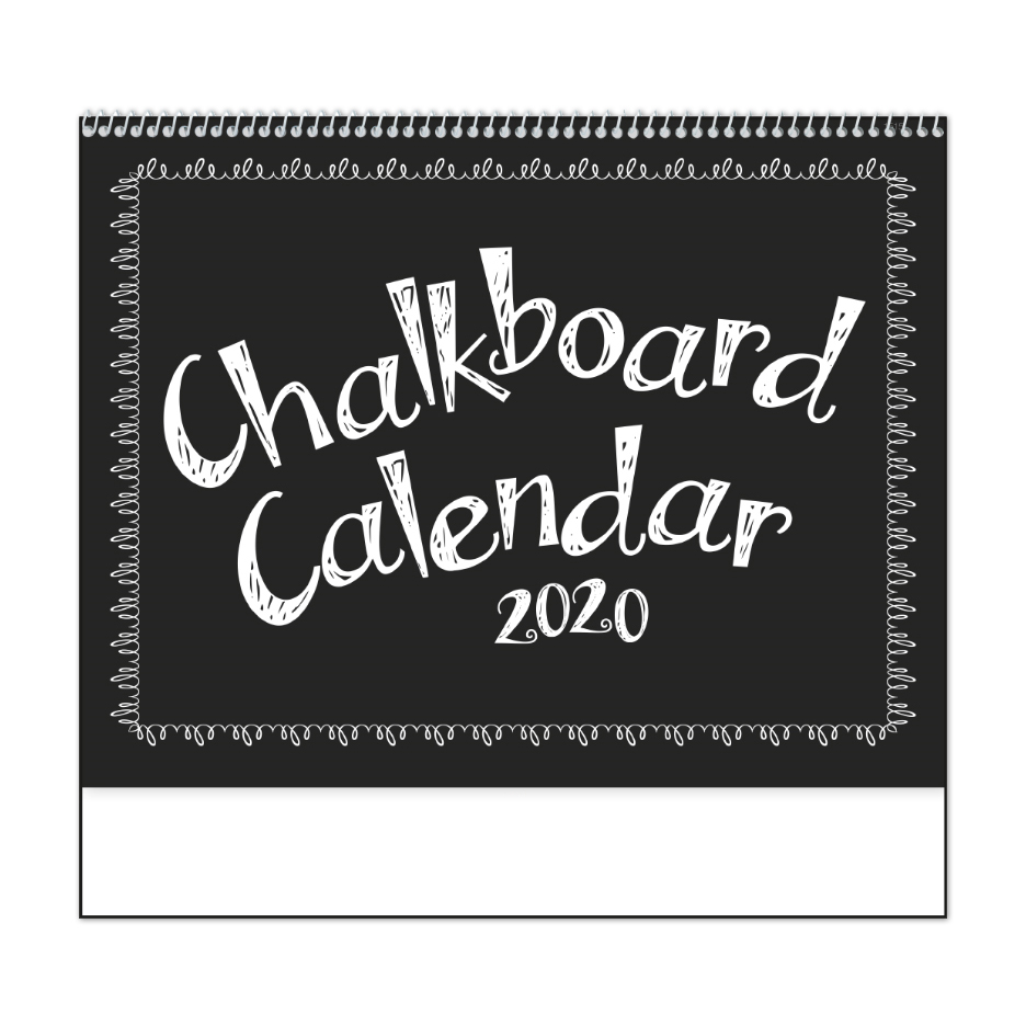 Chalkboard Calendar