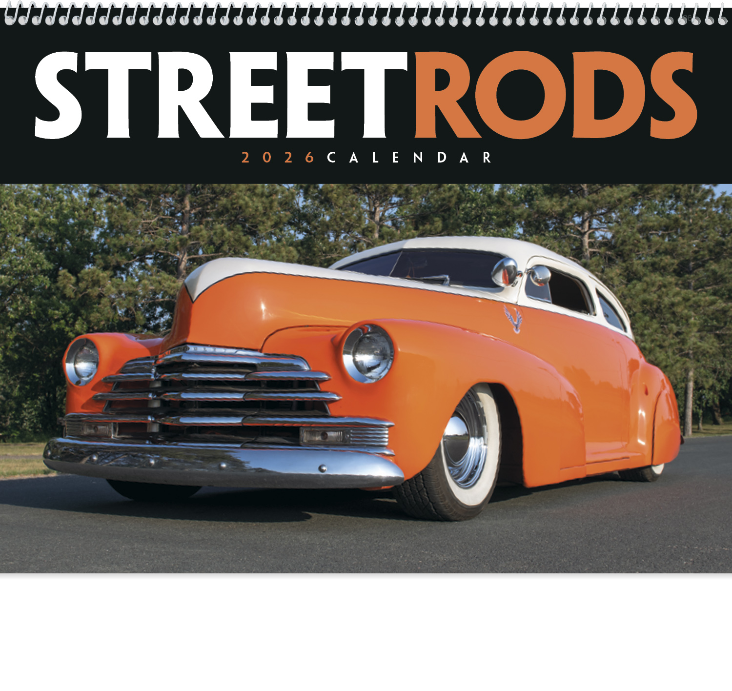 2024 Street Rods Calendar (1861) 11" X 19" Imprinted Spiral Bound