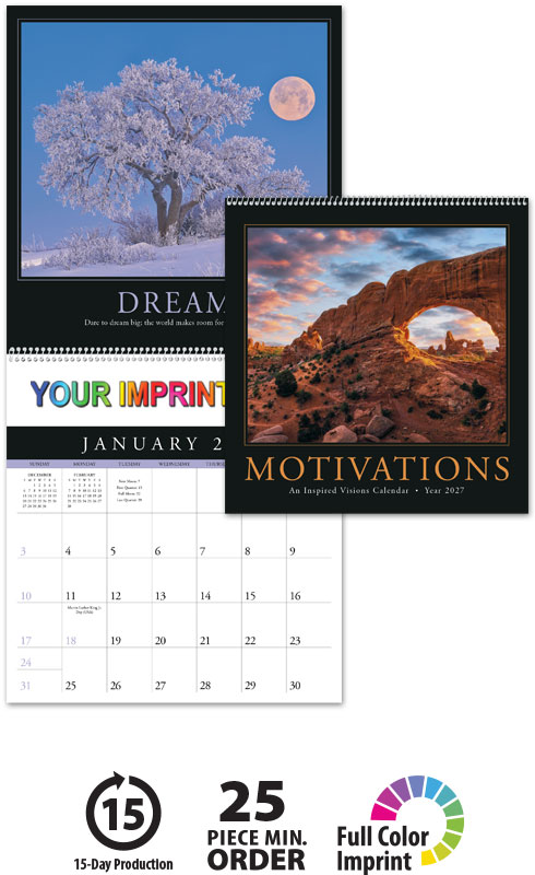 2027 Motivations I Calendar | 12