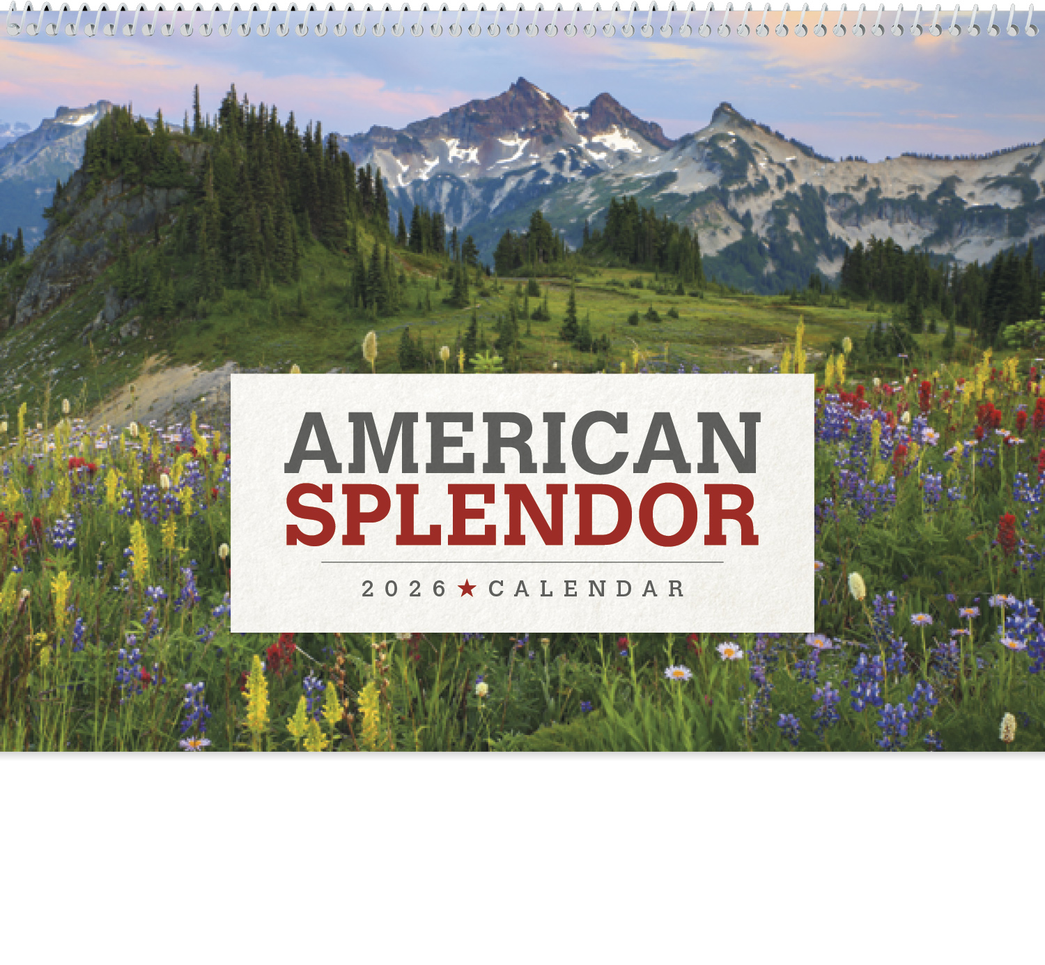 2024 American Splendor (Pocket) Calendar 8" x 13" Imprinted Spiral
