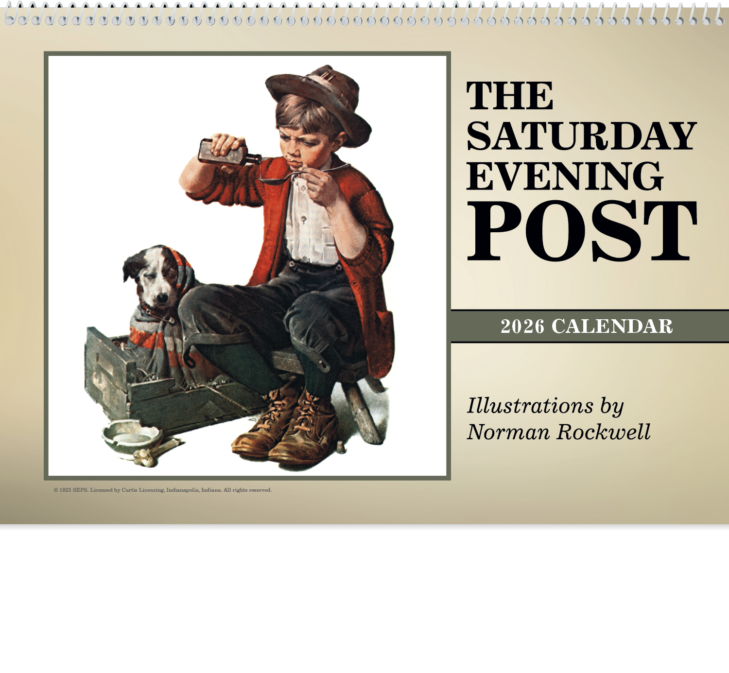 2024 The Saturday Evening Post (Pocket) Calendar 8" x 13" Imprinted