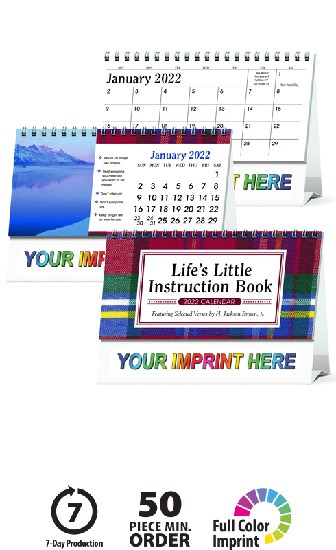 2022 Life's Little Instruction Book Desk Calendar  6" x 4-1/2 