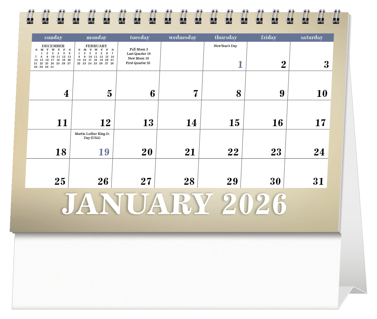 2024 The Saturday Evening Post by Norman Rockwell Large Desk Calendar