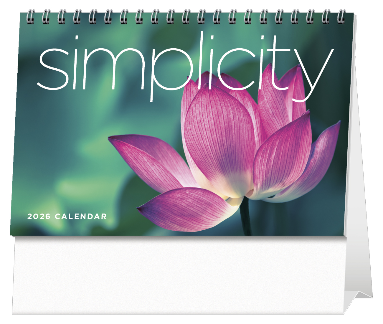 2024 Simplicity Large Desk Calendar 71/2" x 61/2" Imprinted Tent