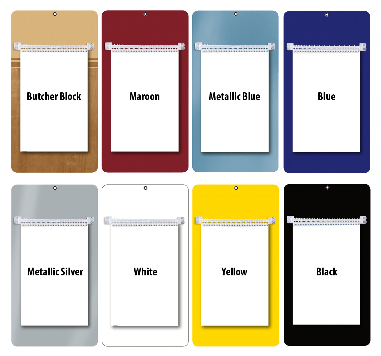 Weekly Board Calendars w/Easel Back (BiWeekly) SOLID COLORS