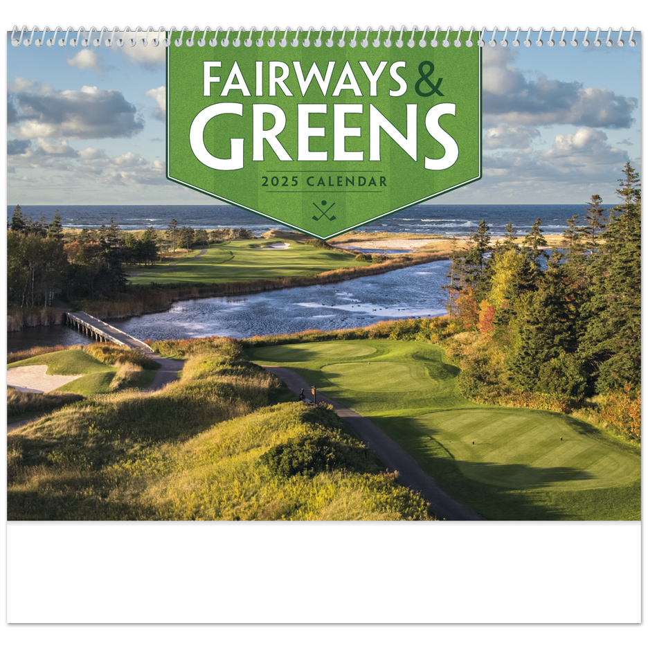 2024-fairways-greens-spiral-calendar-11-x-19-imprinted-spiral-bound-drop-ad-imprint