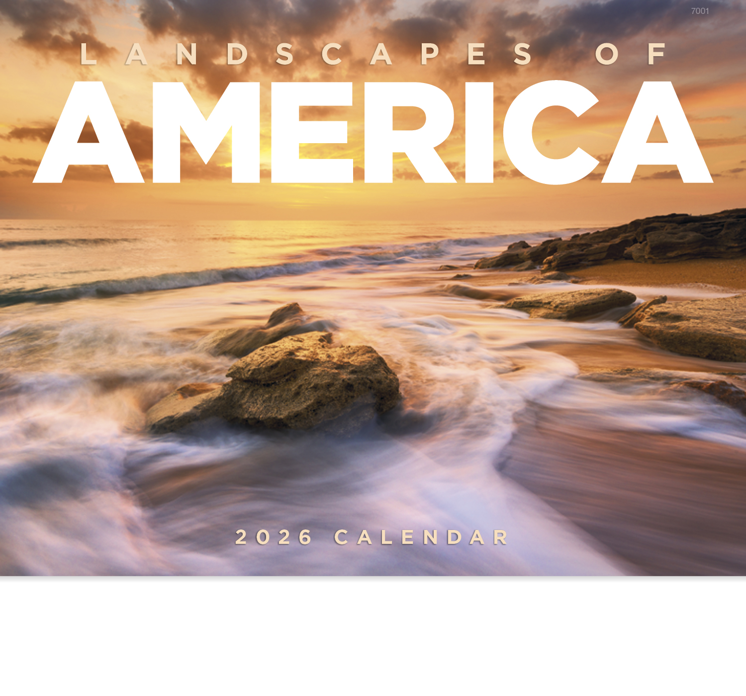 2024 Landscapes Of America Calendar 11" X 19" Imprinted Staple Bound