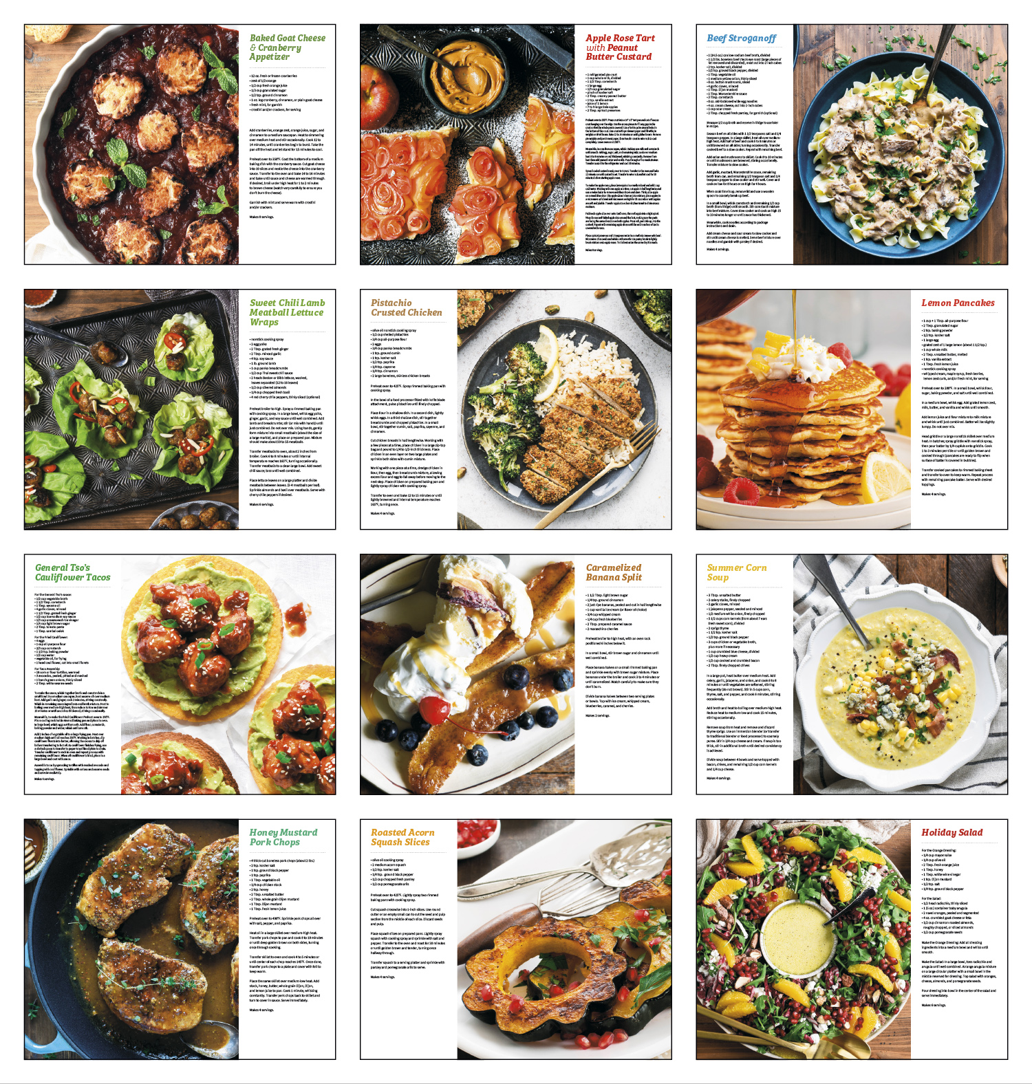 2025 Delicious Dining Calendar 11" X 19" Imprinted Staple Bound; Drop