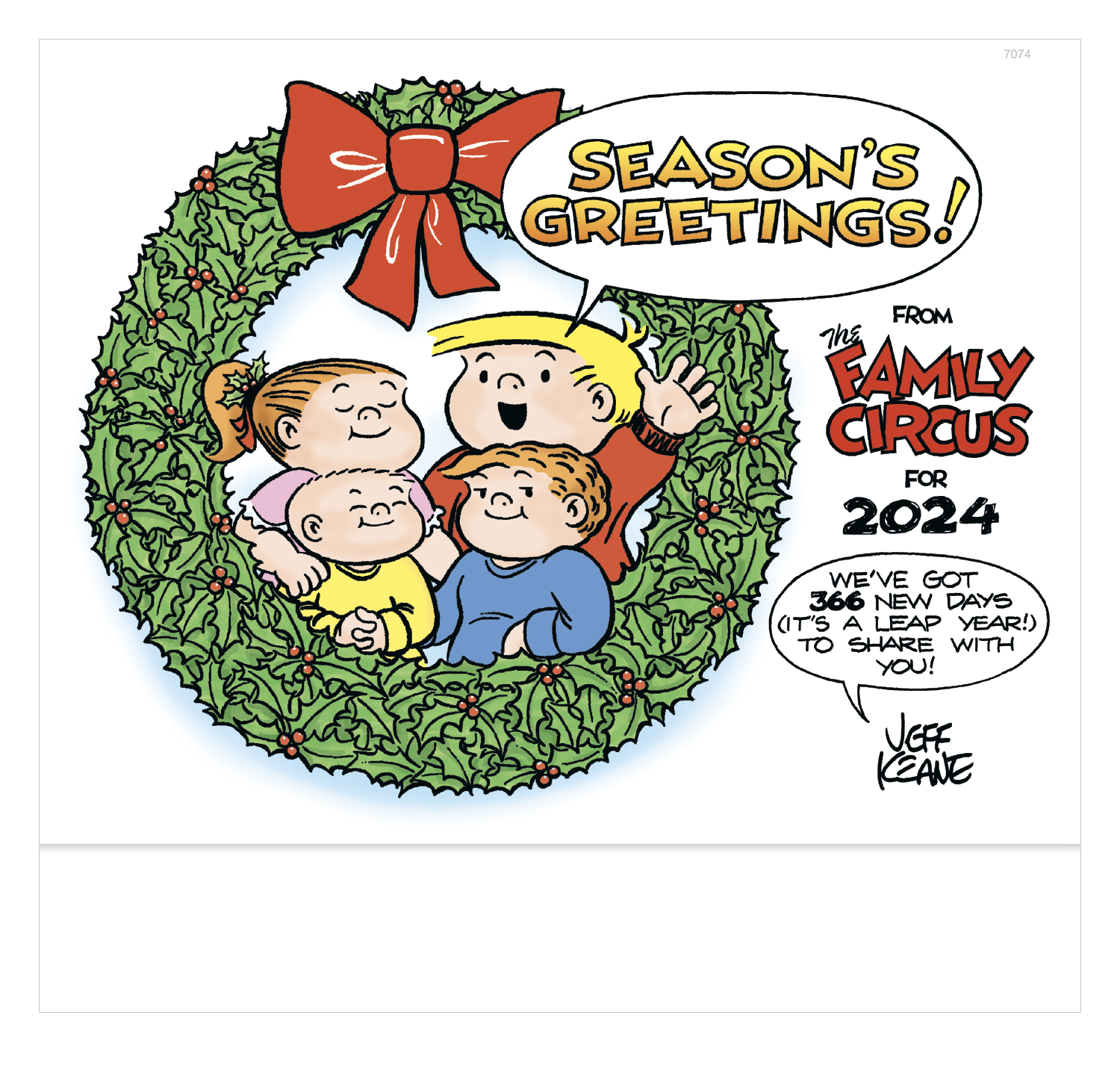 Family Circus Calendar